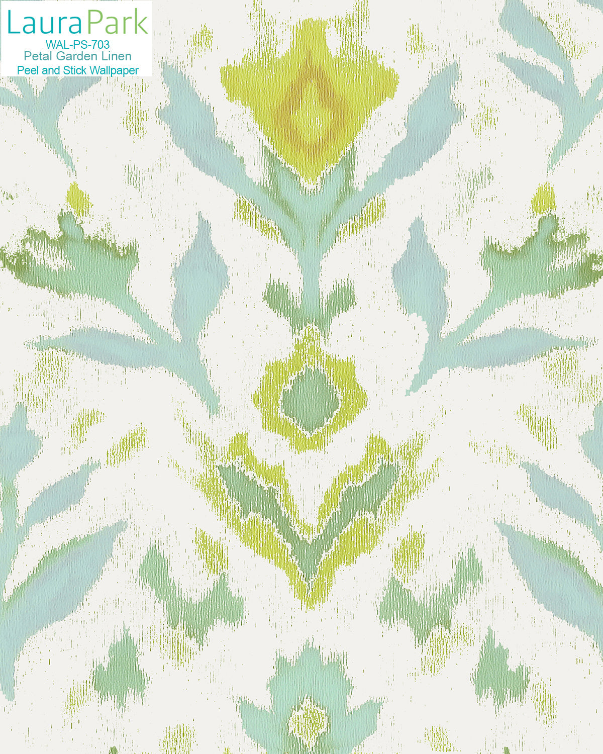 Petal Garden Linen Peel and Stick Wallpaper