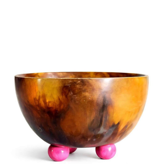 Tortoise Footed Resin Serving Bowl by SumnerEdit — SumnerEdit tabletop and entertaining collection designed with Laura Park.