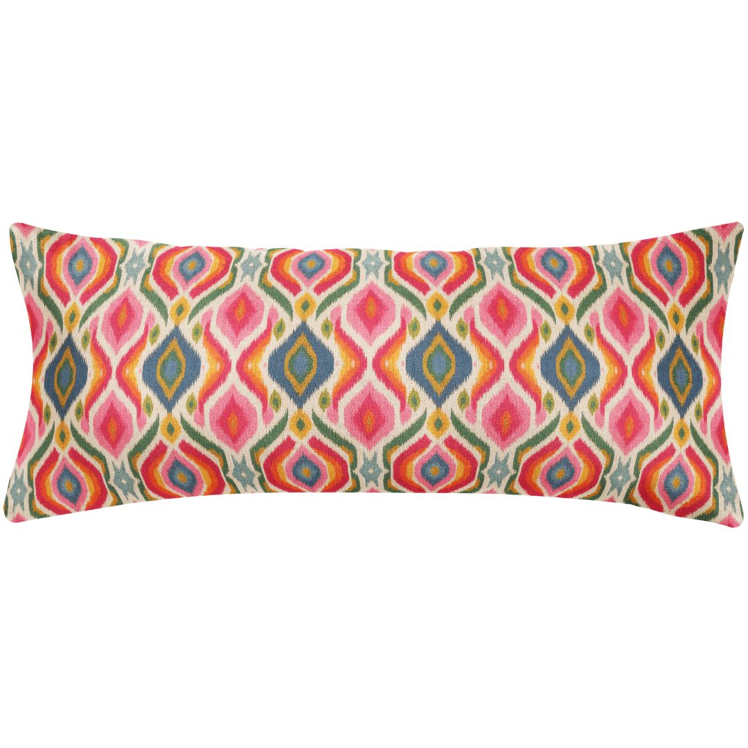 Bloomsbury Ikat Decorative Pillow by Laura Park — signature print home and lifestyle product.