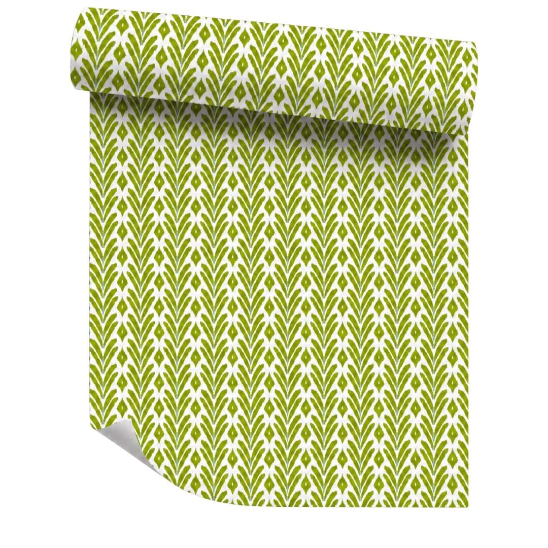 Petite Frond Green Peel and Stick Wallpaper