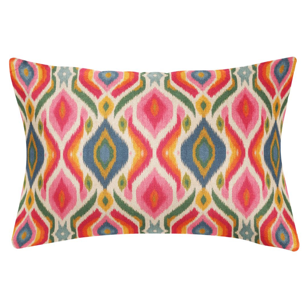 Bloomsbury Ikat Decorative Pillow by Laura Park — signature print home and lifestyle product.