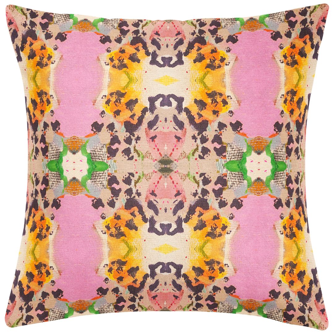 Tiger Lily Decorative Pillow by Laura Park — signature print home and lifestyle product.