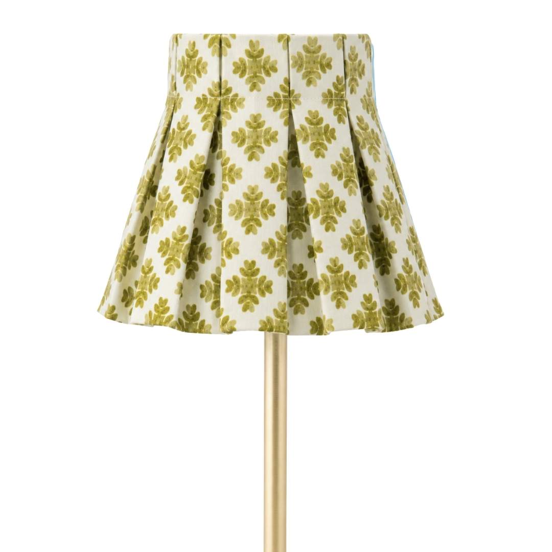 Brushstrokes Citrine Lampshade Cover by Laura Park — signature print home and lifestyle product.