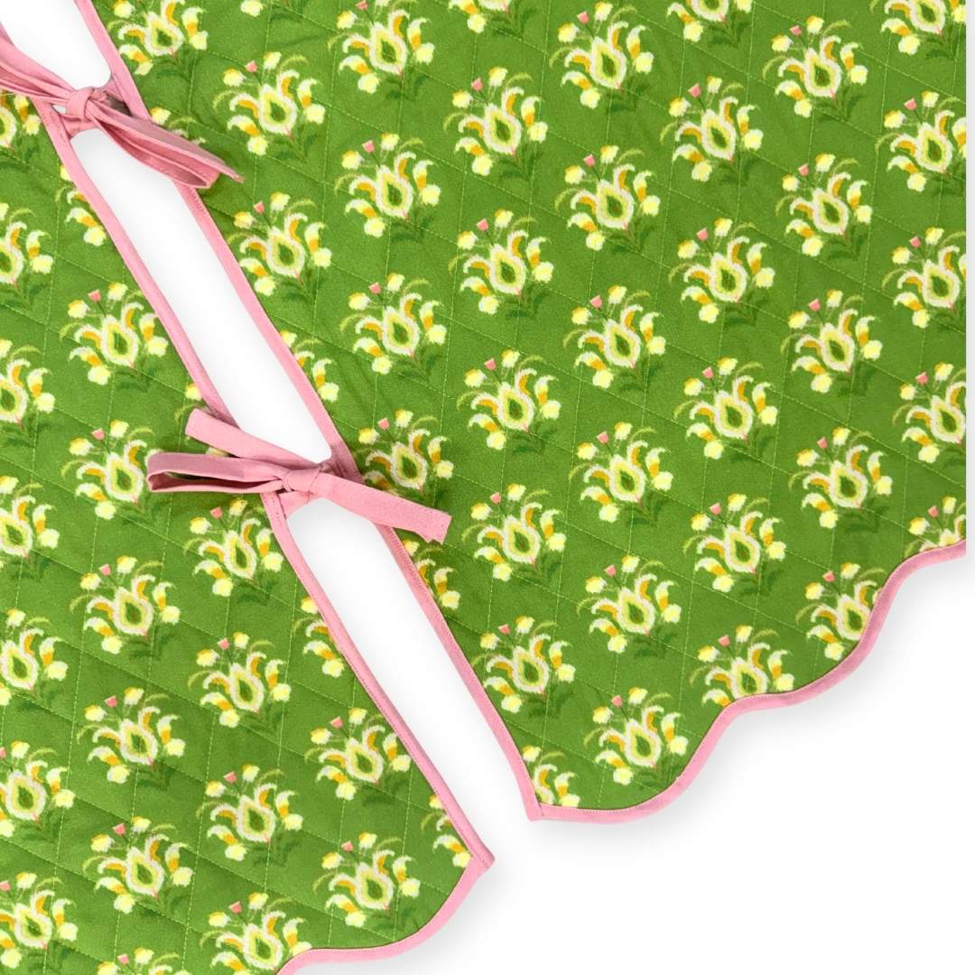 Rosemary Meadow Tree Skirt by Laura Park — signature print home and lifestyle product.