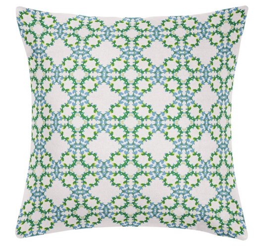 Ski Bunny Decorative 22"x22" Throw Pillow