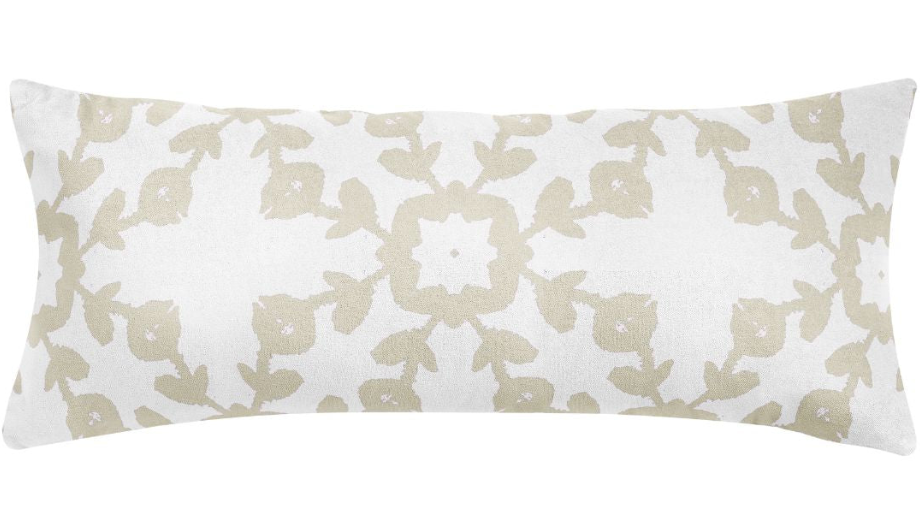 Highlands Beige Decorative 14"x36" Long Lumbar