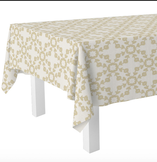 Highlands Beige Tablecloth