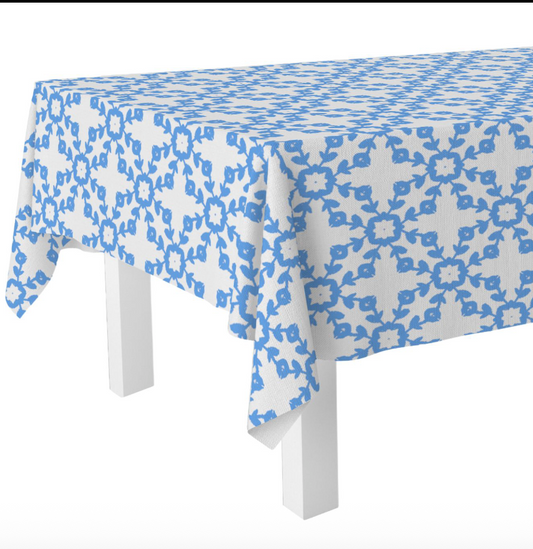 Highlands Blue Tablecloth