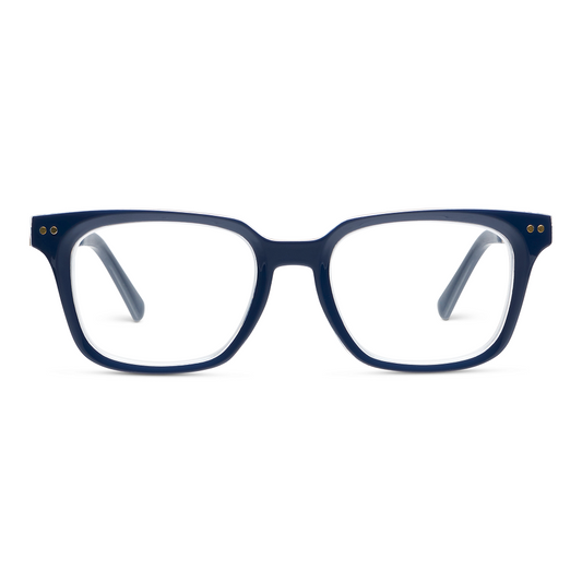 Sidebar - Navy/Rosemary Stripe Indigo