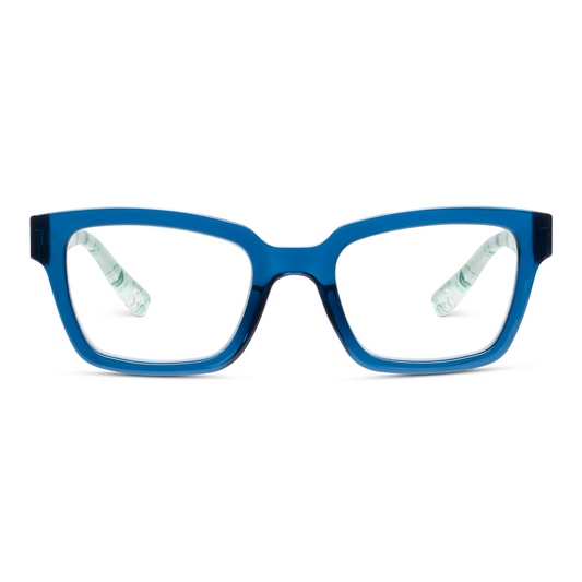 Siren - Deep Blue/Rosemary White